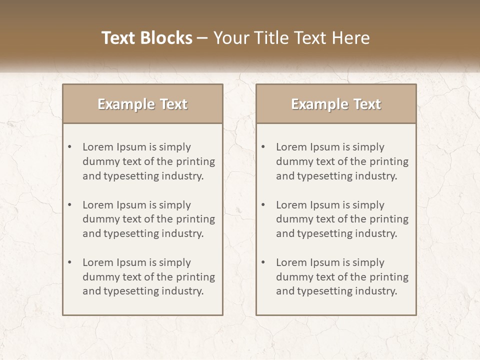 A White Wall With Cracked Paint On It PowerPoint Template