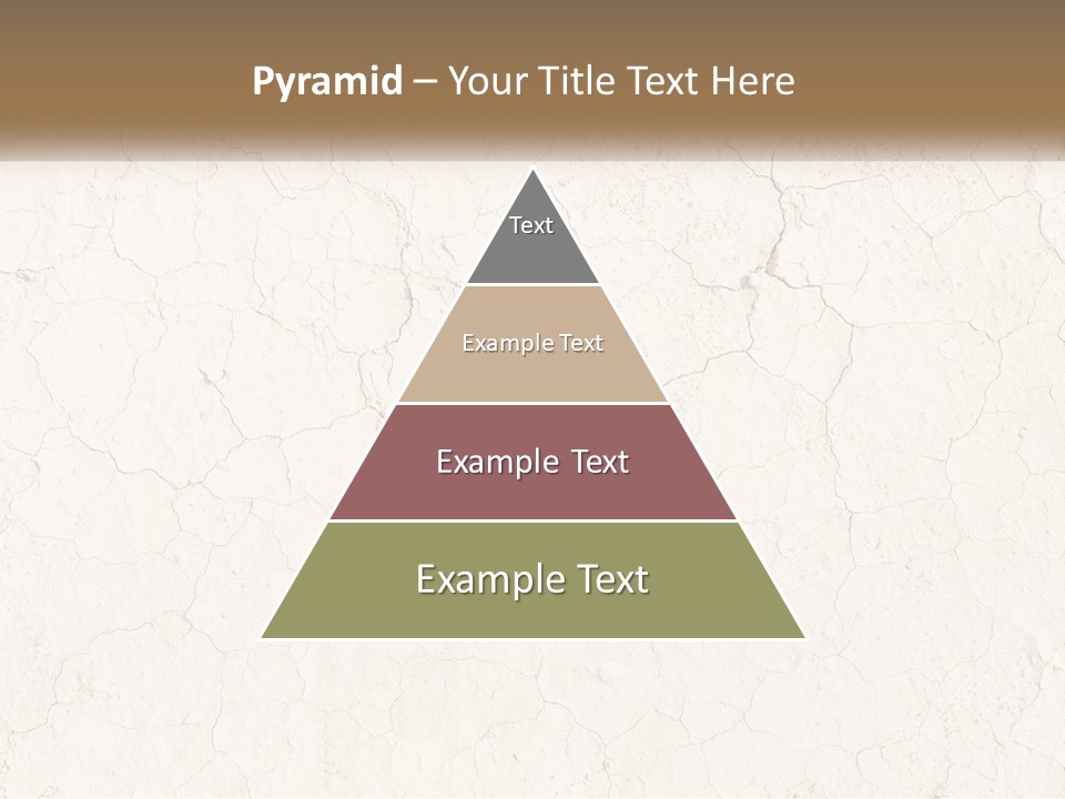 A White Wall With Cracked Paint On It PowerPoint Template