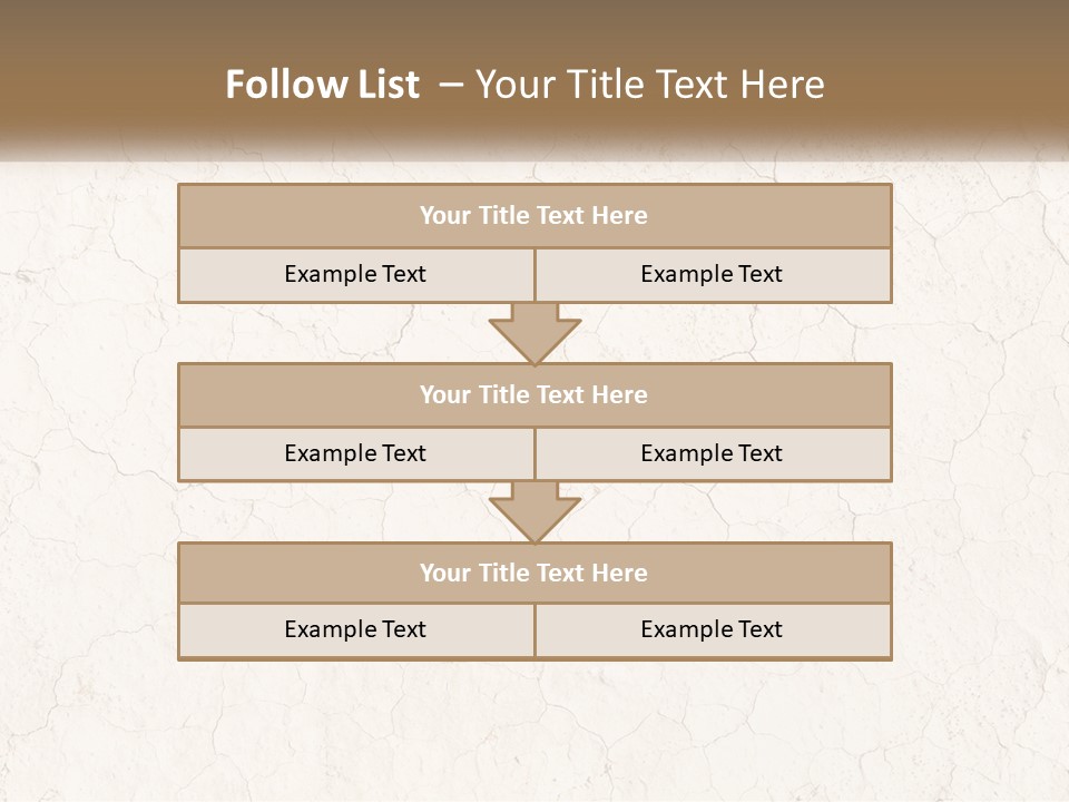 A White Wall With Cracked Paint On It PowerPoint Template