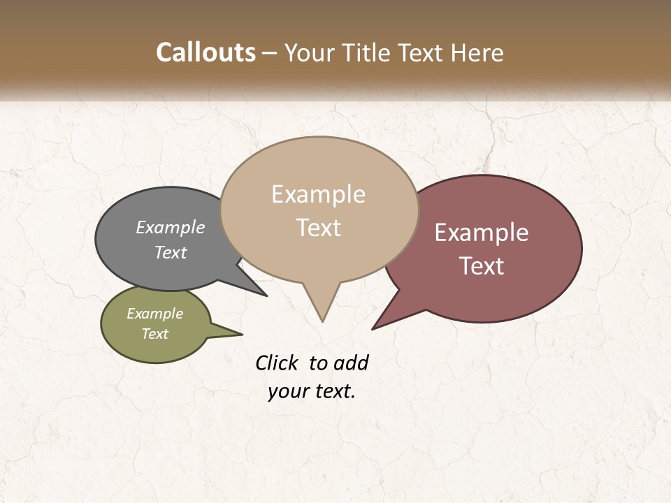 A White Wall With Cracked Paint On It PowerPoint Template