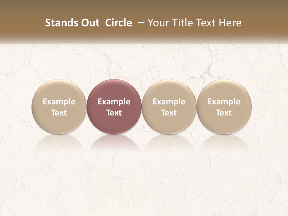 A White Wall With Cracked Paint On It PowerPoint Template