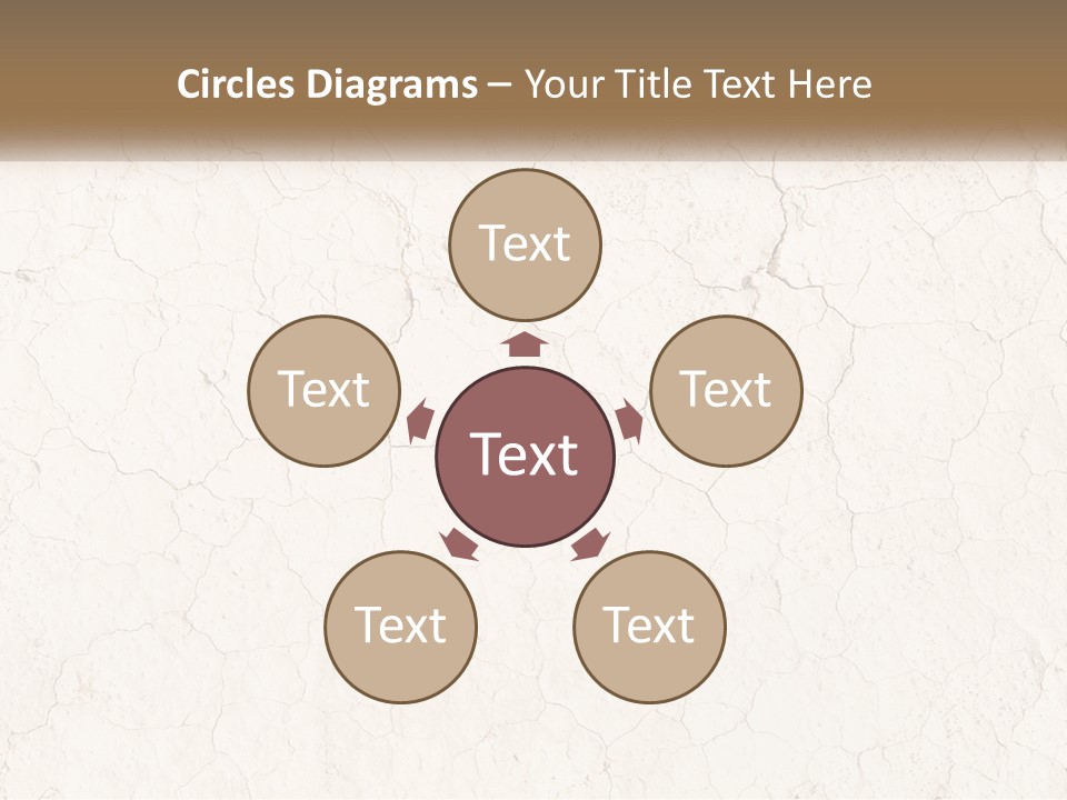 A White Wall With Cracked Paint On It PowerPoint Template