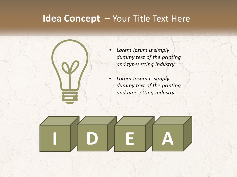 A White Wall With Cracked Paint On It PowerPoint Template