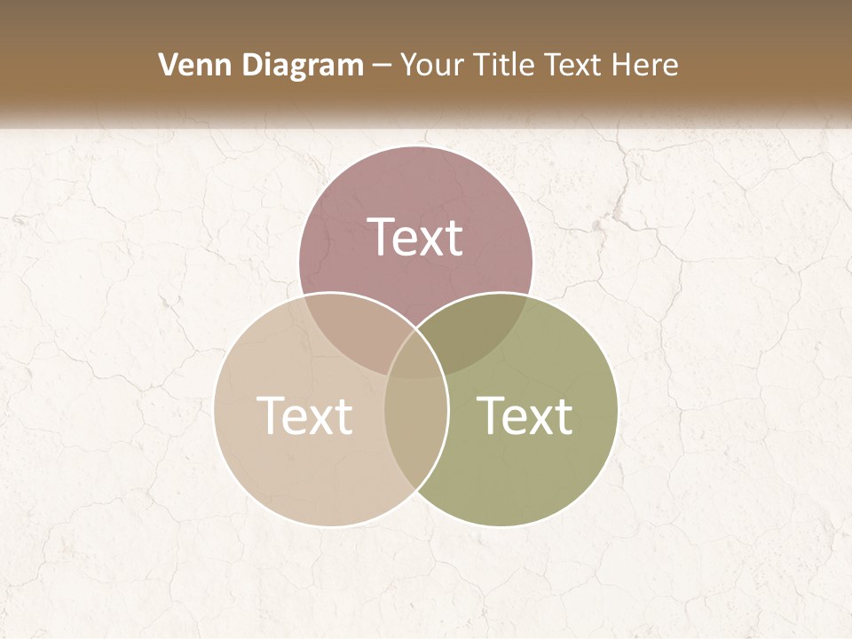 A White Wall With Cracked Paint On It PowerPoint Template