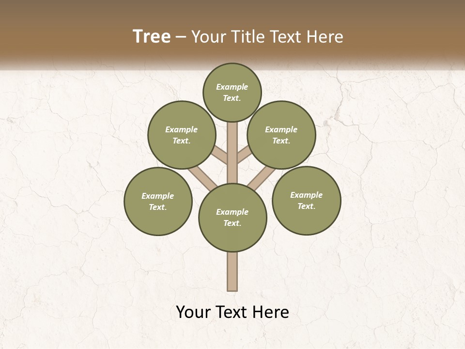 A White Wall With Cracked Paint On It PowerPoint Template