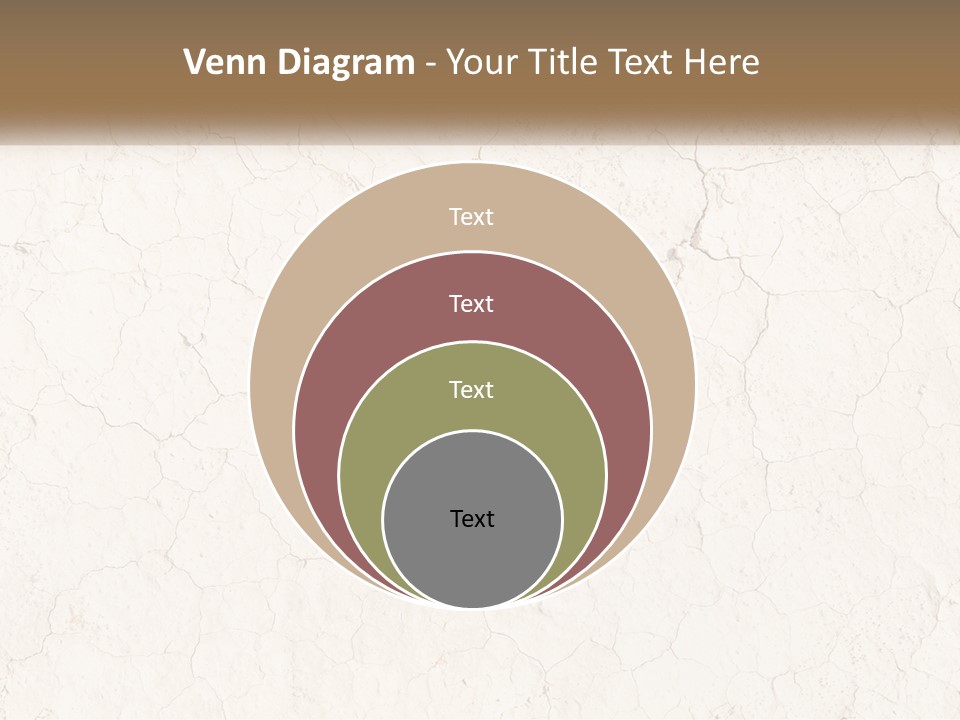 A White Wall With Cracked Paint On It PowerPoint Template