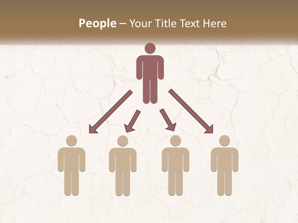 A White Wall With Cracked Paint On It PowerPoint Template