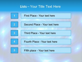 A Blue Spiral With Stars On A Black Background PowerPoint Template