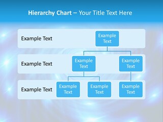 A Blue Spiral With Stars On A Black Background PowerPoint Template