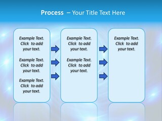 A Blue Spiral With Stars On A Black Background PowerPoint Template