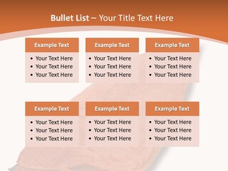 A Piece Of Salmon On A White Plate PowerPoint Template