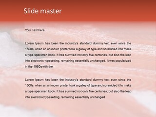 A Group Of Salmons Sitting On Top Of A Pile Of Ice PowerPoint Template