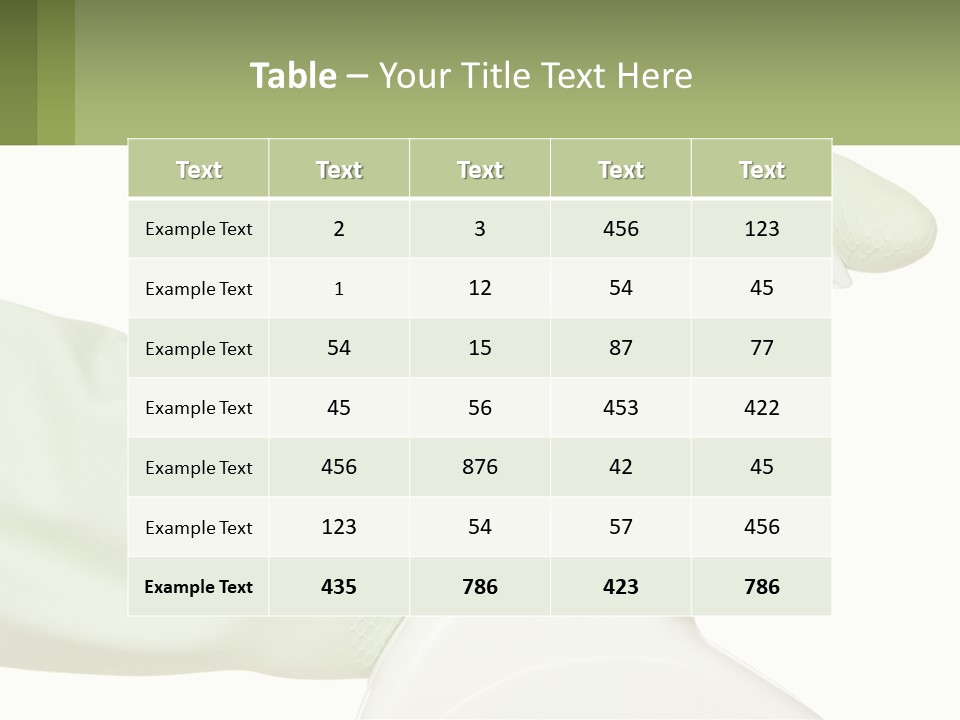 A Green Gloved Hand Holding A White Bottle Of Liquid PowerPoint Template