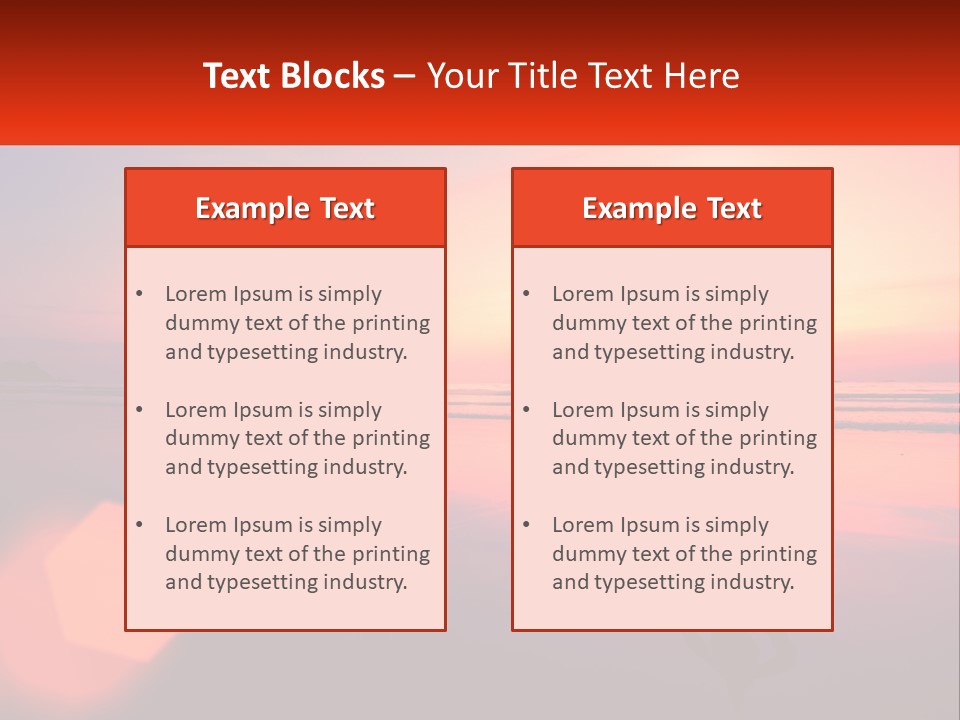 A Person Doing Yoga On The Beach At Sunset PowerPoint Template