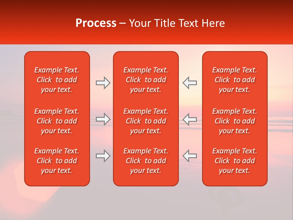 A Person Doing Yoga On The Beach At Sunset PowerPoint Template