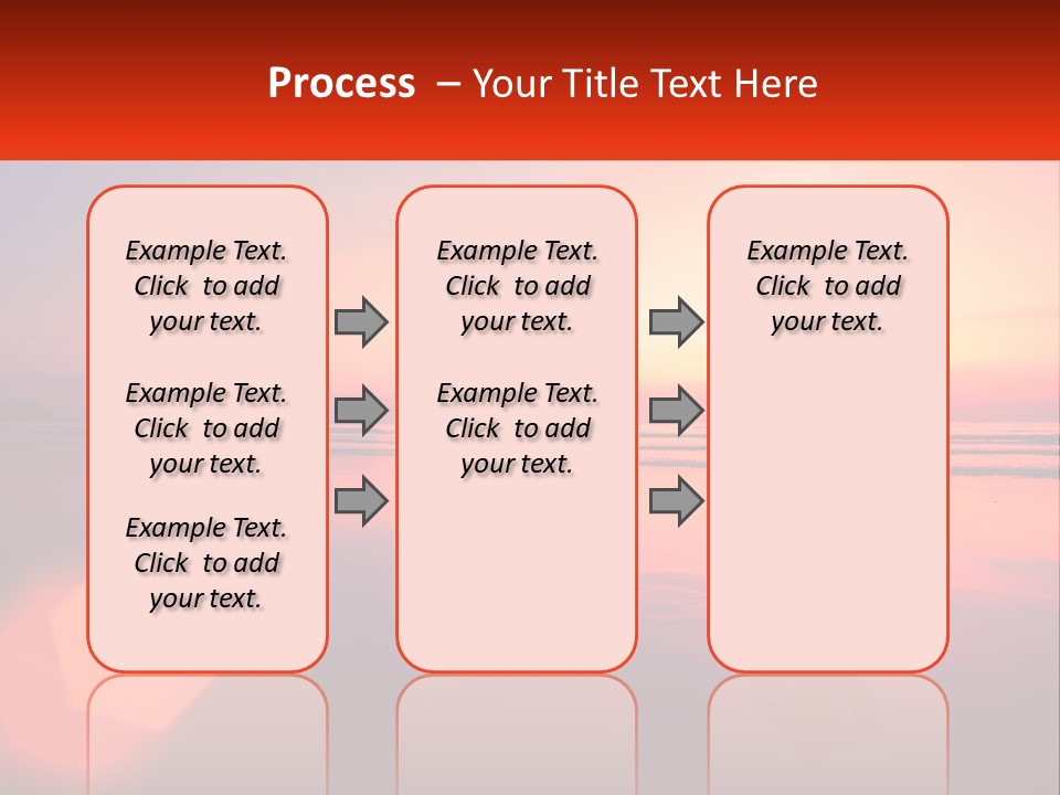 A Person Doing Yoga On The Beach At Sunset PowerPoint Template