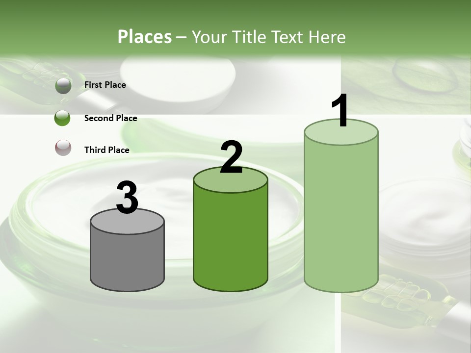 A Collage Of Photos With A Lot Of Cosmetic Products PowerPoint Template