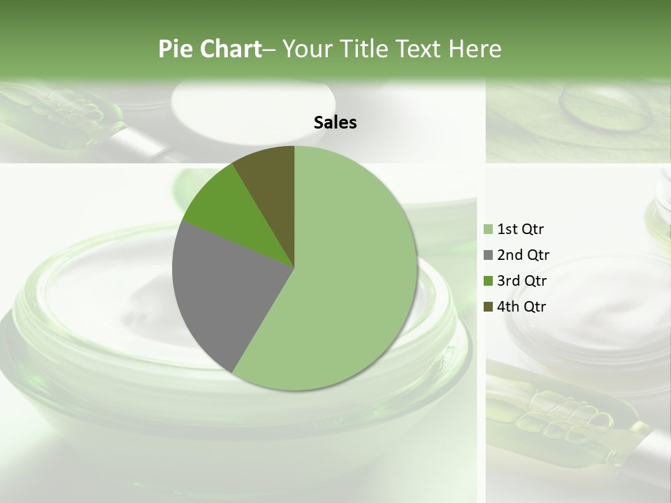 A Collage Of Photos With A Lot Of Cosmetic Products PowerPoint Template