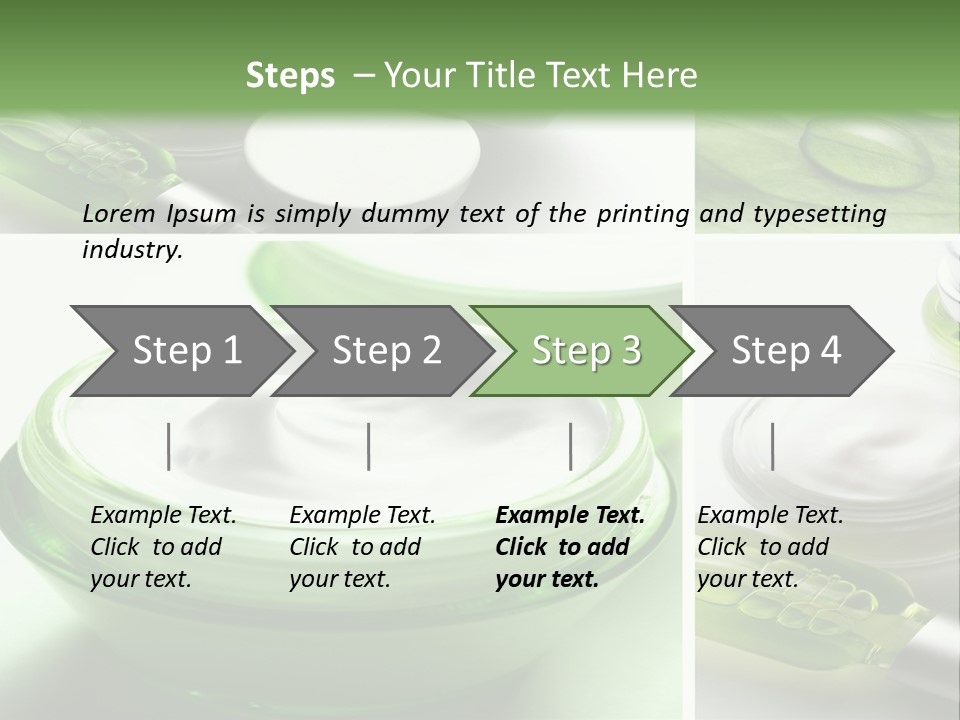 A Collage Of Photos With A Lot Of Cosmetic Products PowerPoint Template