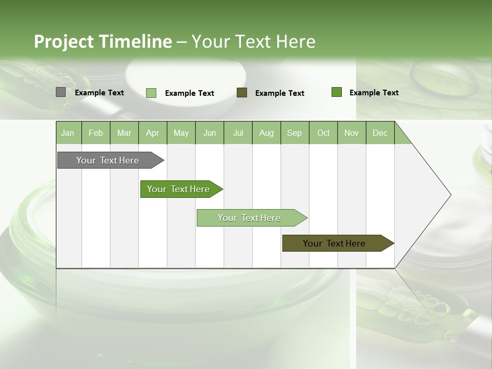 A Collage Of Photos With A Lot Of Cosmetic Products PowerPoint Template