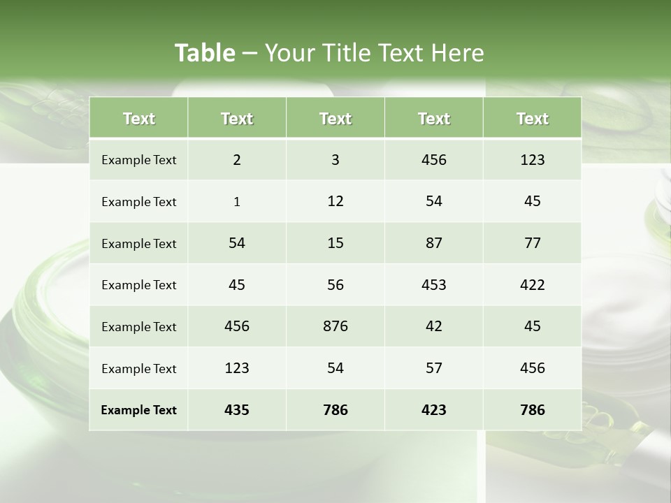 A Collage Of Photos With A Lot Of Cosmetic Products PowerPoint Template
