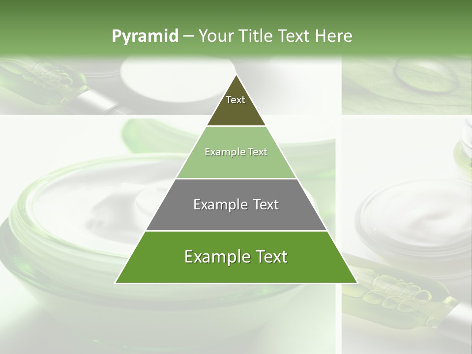 A Collage Of Photos With A Lot Of Cosmetic Products PowerPoint Template