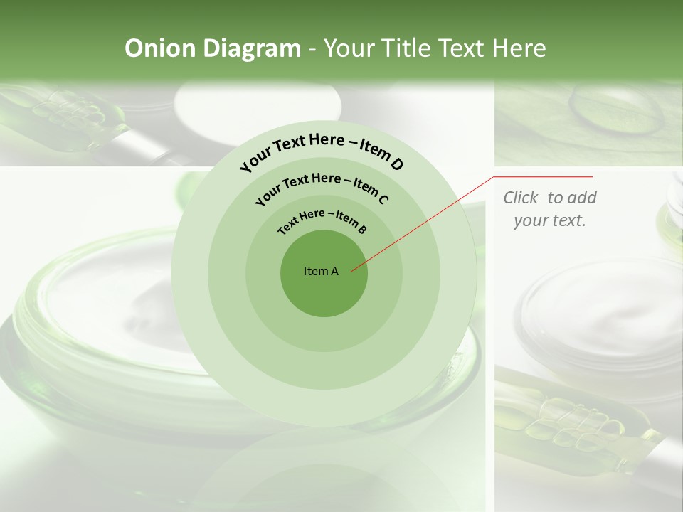 A Collage Of Photos With A Lot Of Cosmetic Products PowerPoint Template