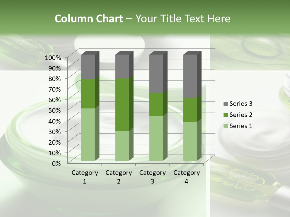 A Collage Of Photos With A Lot Of Cosmetic Products PowerPoint Template