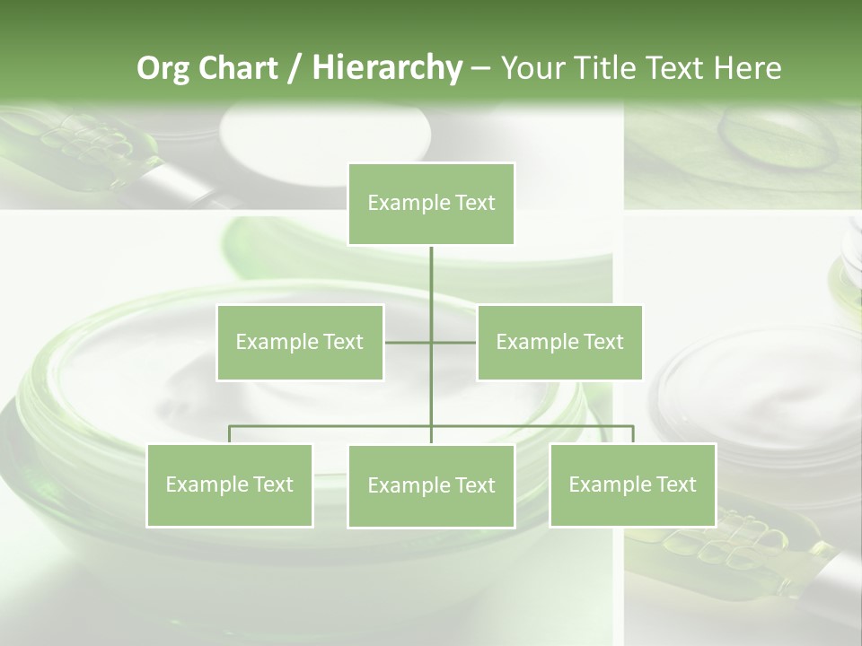 A Collage Of Photos With A Lot Of Cosmetic Products PowerPoint Template