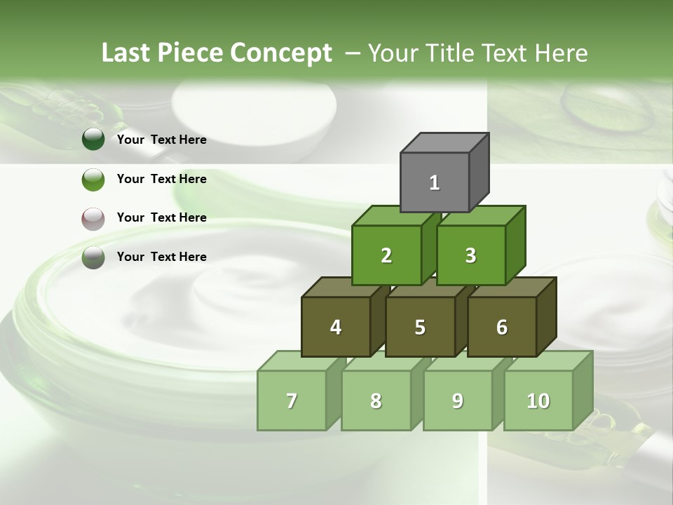 A Collage Of Photos With A Lot Of Cosmetic Products PowerPoint Template