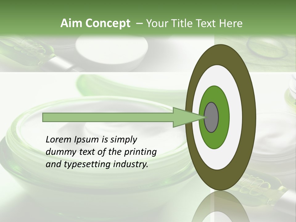 A Collage Of Photos With A Lot Of Cosmetic Products PowerPoint Template