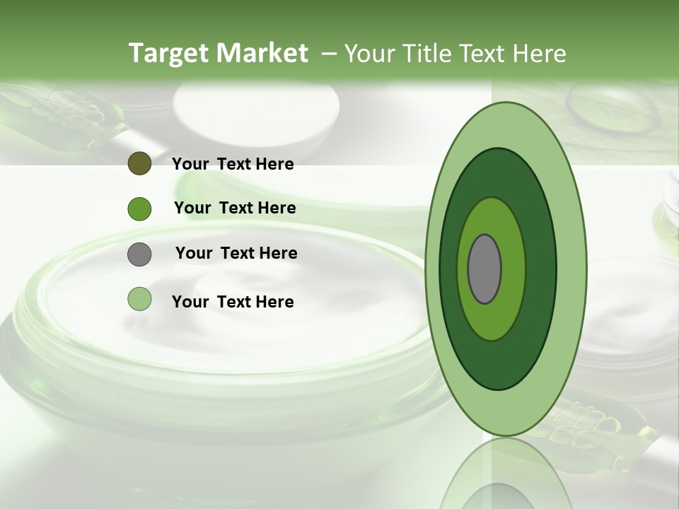 A Collage Of Photos With A Lot Of Cosmetic Products PowerPoint Template