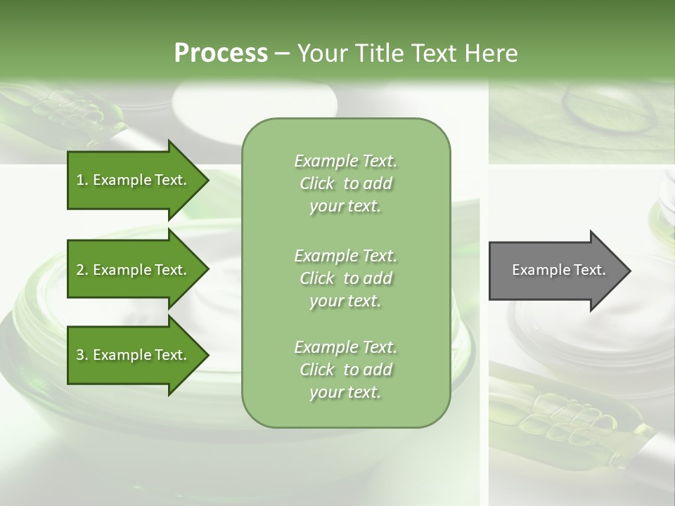A Collage Of Photos With A Lot Of Cosmetic Products PowerPoint Template