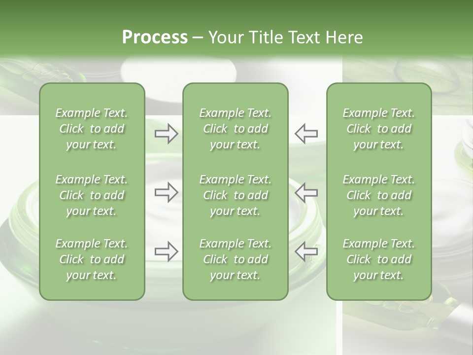 A Collage Of Photos With A Lot Of Cosmetic Products PowerPoint Template