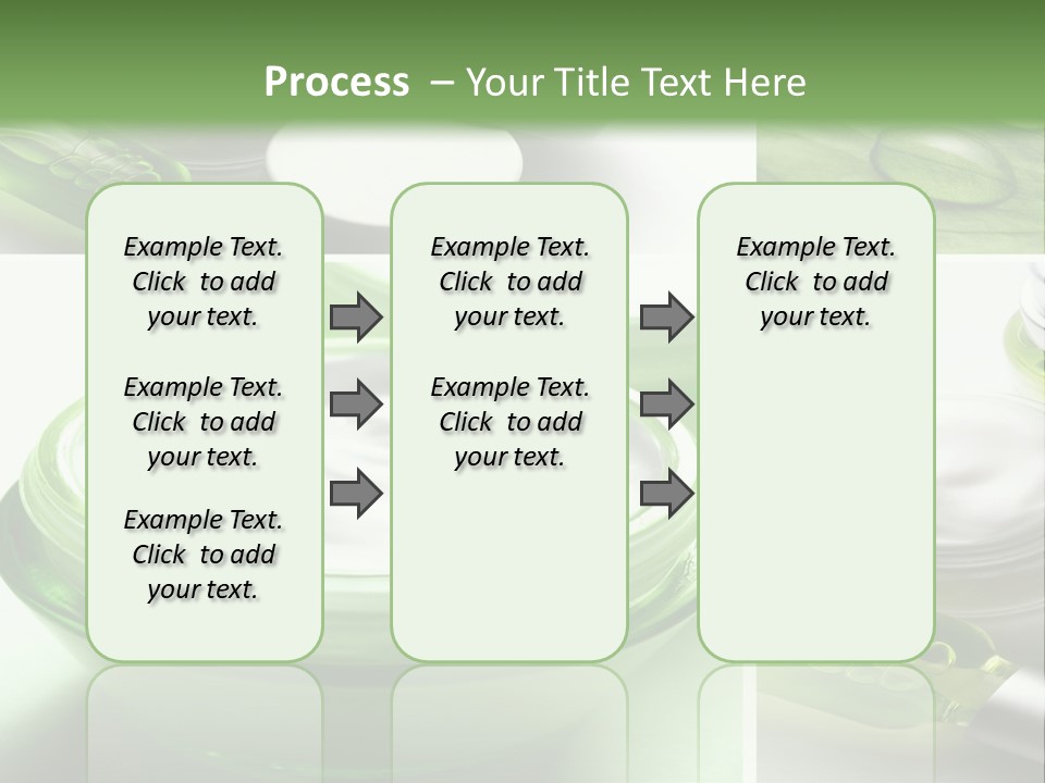 A Collage Of Photos With A Lot Of Cosmetic Products PowerPoint Template
