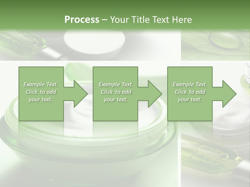 A Collage Of Photos With A Lot Of Cosmetic Products PowerPoint Template