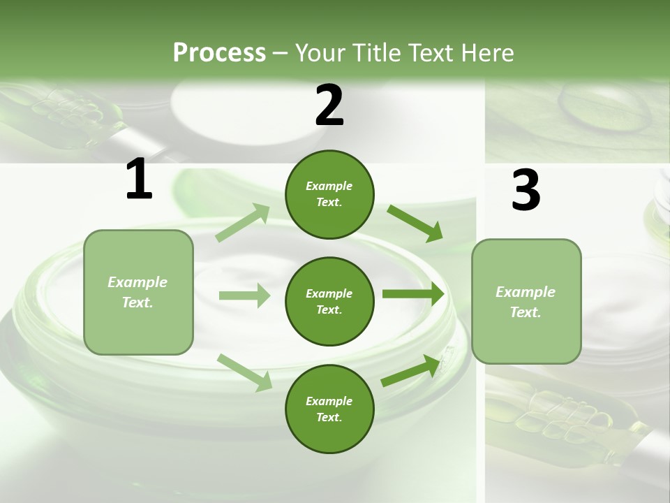 A Collage Of Photos With A Lot Of Cosmetic Products PowerPoint Template