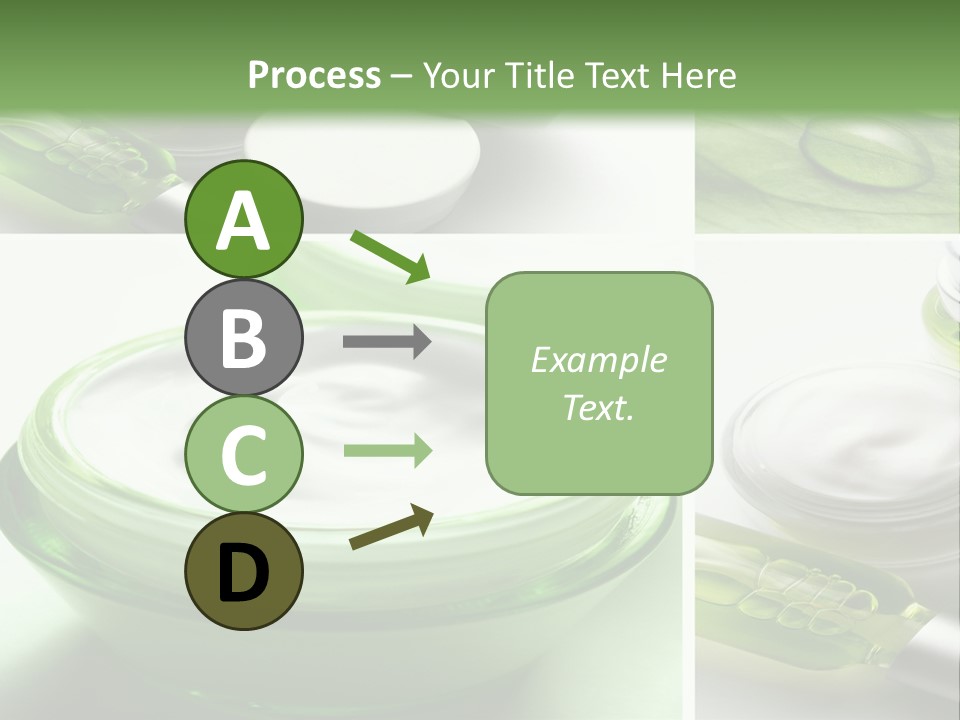 A Collage Of Photos With A Lot Of Cosmetic Products PowerPoint Template