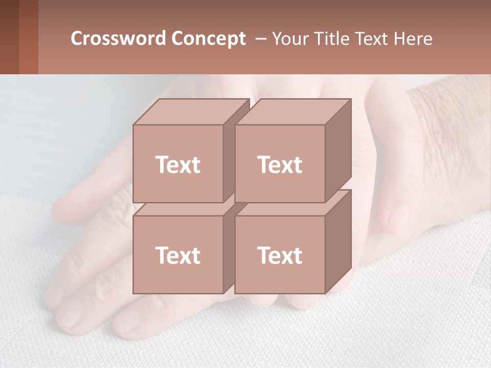 A Woman Holding A Man's Hand With A Ring On It PowerPoint Template