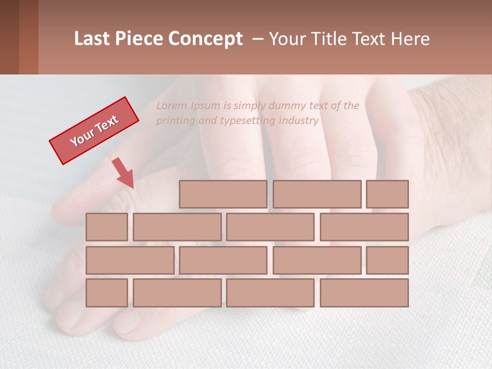 A Woman Holding A Man's Hand With A Ring On It PowerPoint Template