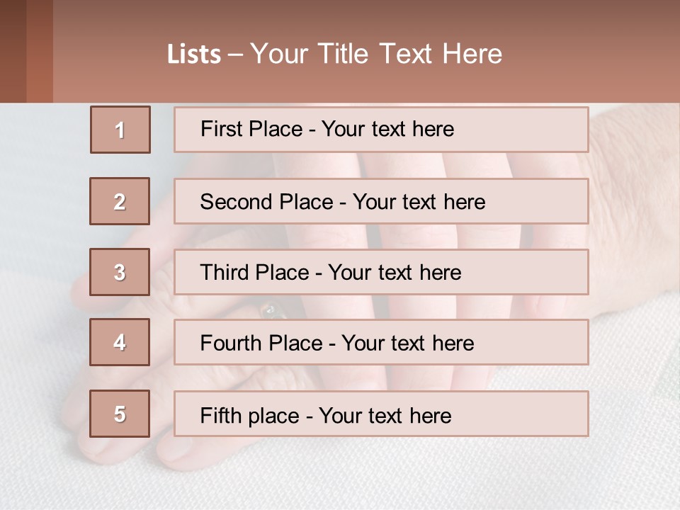 A Woman Holding A Man's Hand With A Ring On It PowerPoint Template