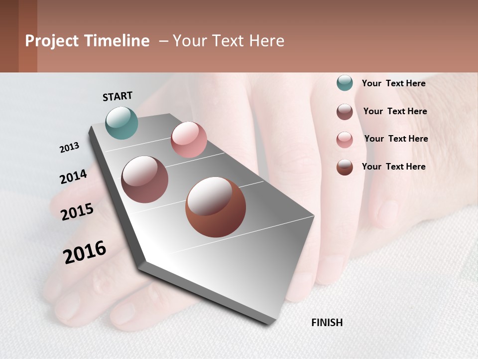 A Woman Holding A Man's Hand With A Ring On It PowerPoint Template