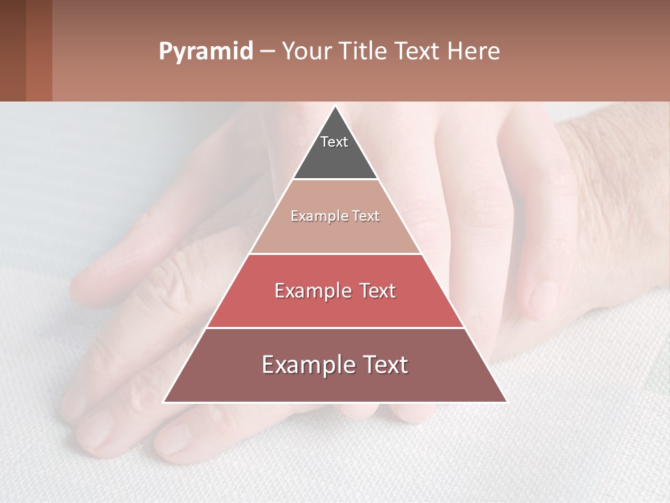 A Woman Holding A Man's Hand With A Ring On It PowerPoint Template