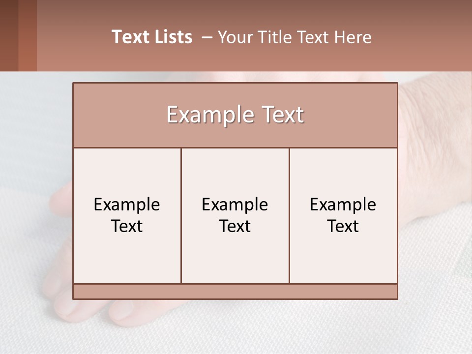 A Woman Holding A Man's Hand With A Ring On It PowerPoint Template