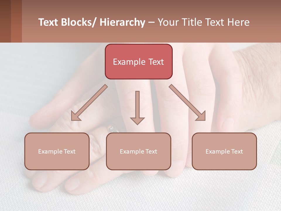 A Woman Holding A Man's Hand With A Ring On It PowerPoint Template