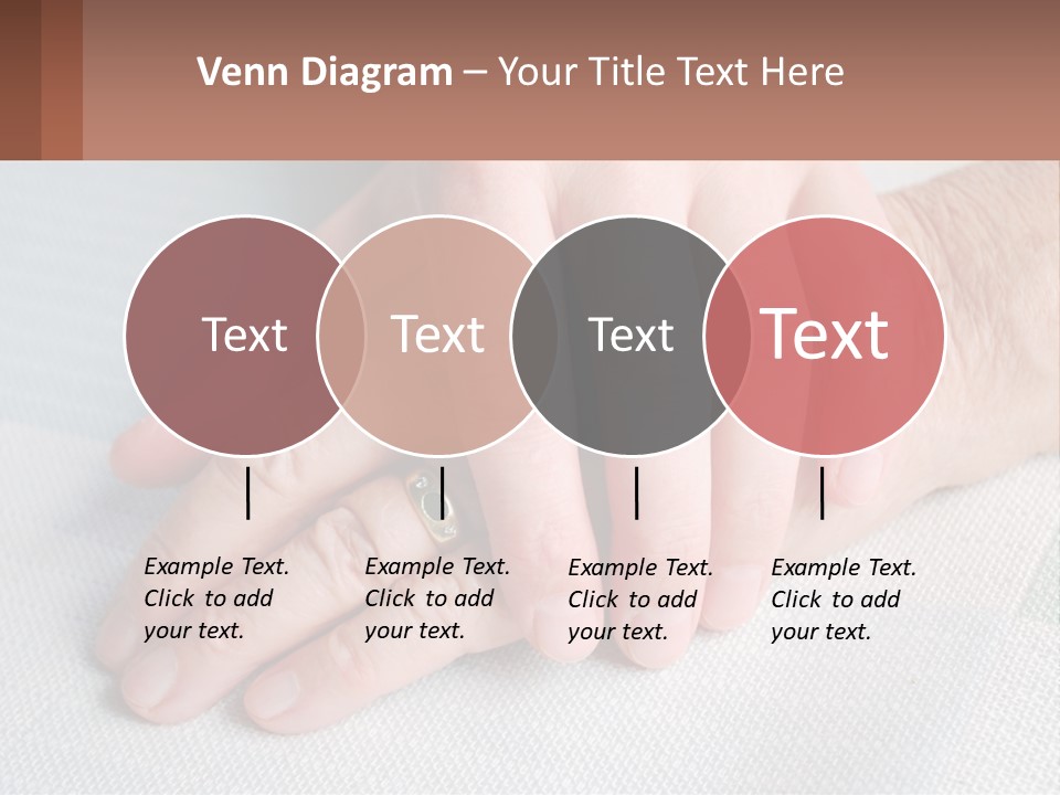 A Woman Holding A Man's Hand With A Ring On It PowerPoint Template