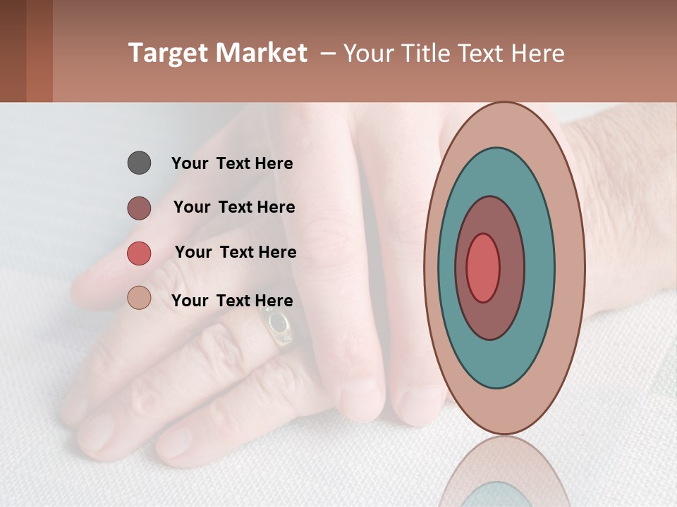 A Woman Holding A Man's Hand With A Ring On It PowerPoint Template