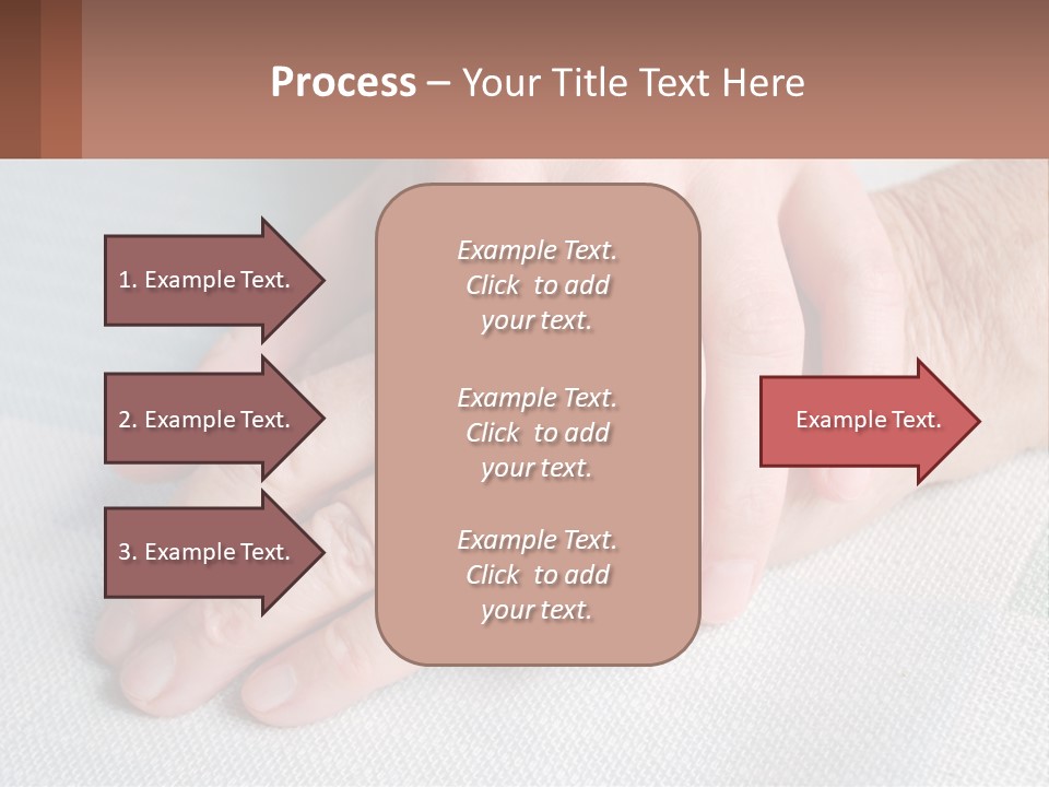 A Woman Holding A Man's Hand With A Ring On It PowerPoint Template