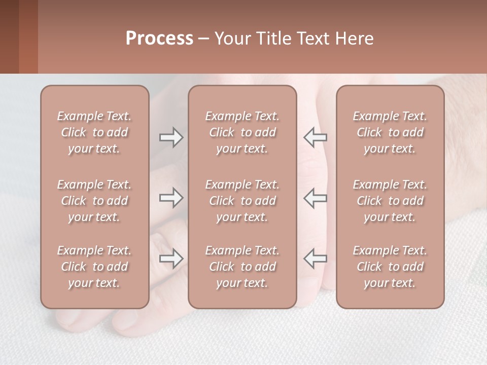 A Woman Holding A Man's Hand With A Ring On It PowerPoint Template
