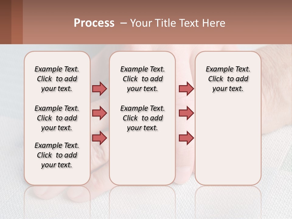 A Woman Holding A Man's Hand With A Ring On It PowerPoint Template